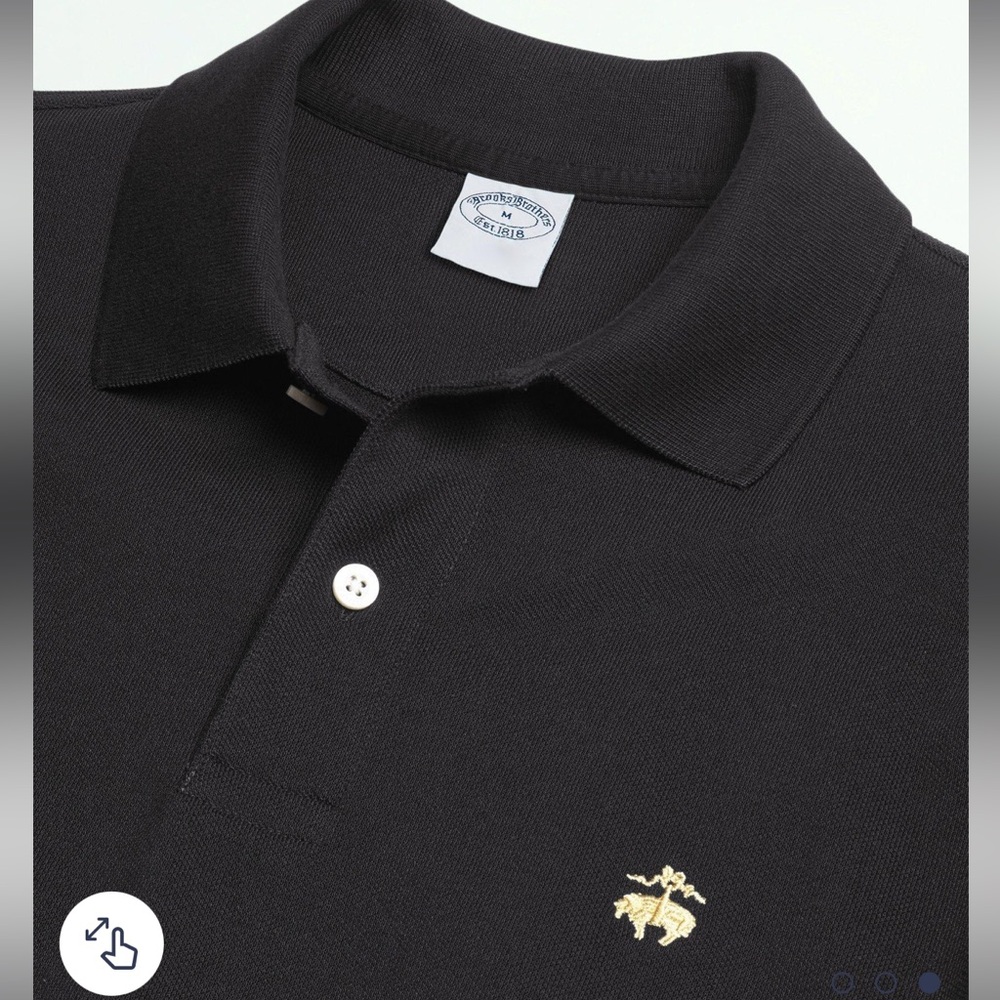 Brooks Brothers Black Polo - Picture 2 of 4